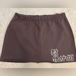 HERON PRESTON GOTHIC MINI SKIRT